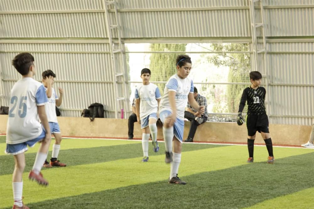 بازی-دوستانه مدرسه فوتبال درفک البرز و داماش البرز پارک خانواده جهانشهر